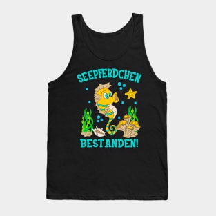 Seepferdchen Bestanden Schwimmprüfung Kinder Tank Top